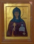 Икона св. прп. Евфросинии Полоцкой